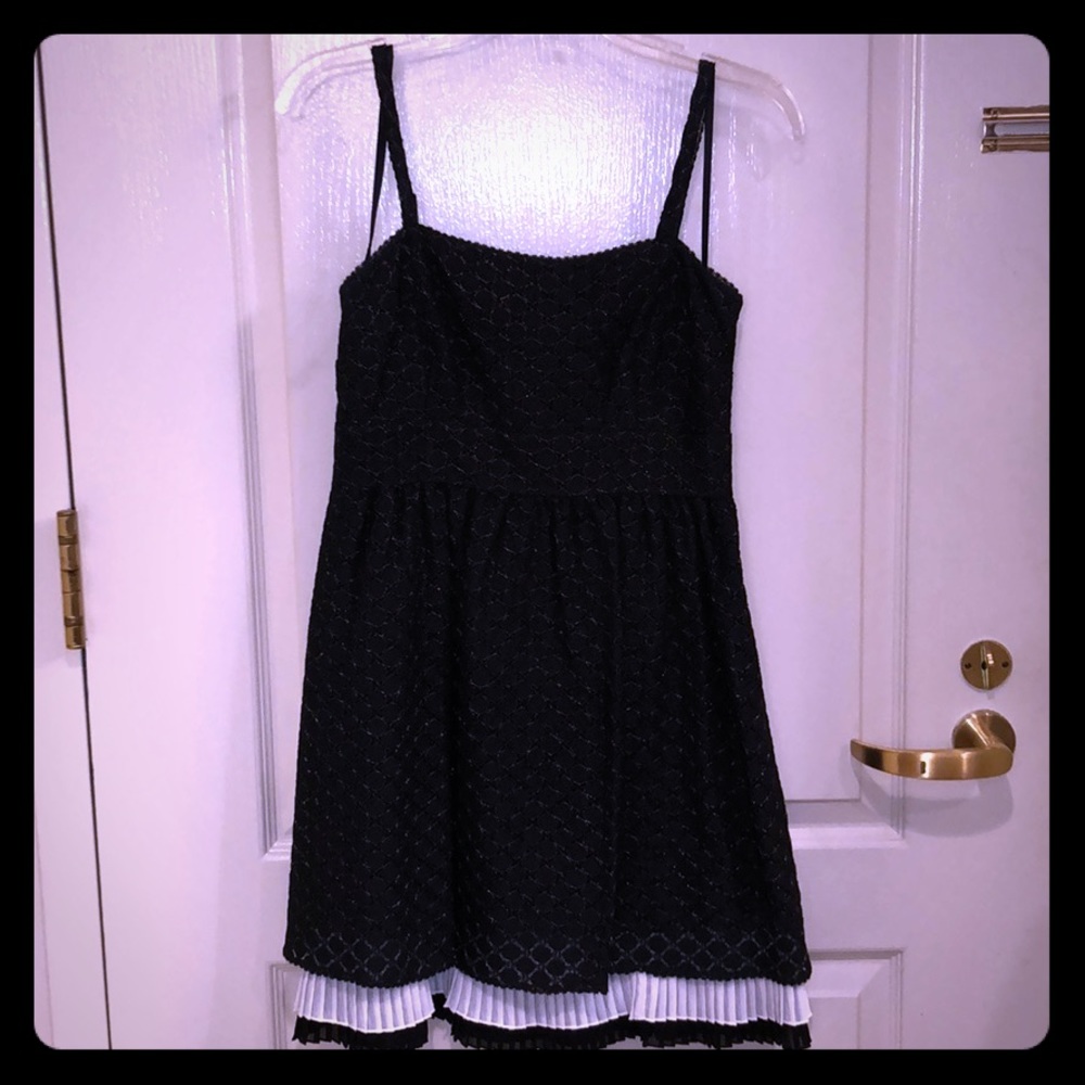 Juicy Couture black and gold flirty dress 2